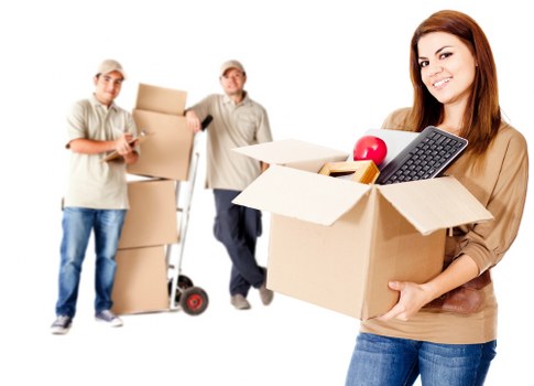 Customer receiving moving assistance and expert packing tips in Kentish Town